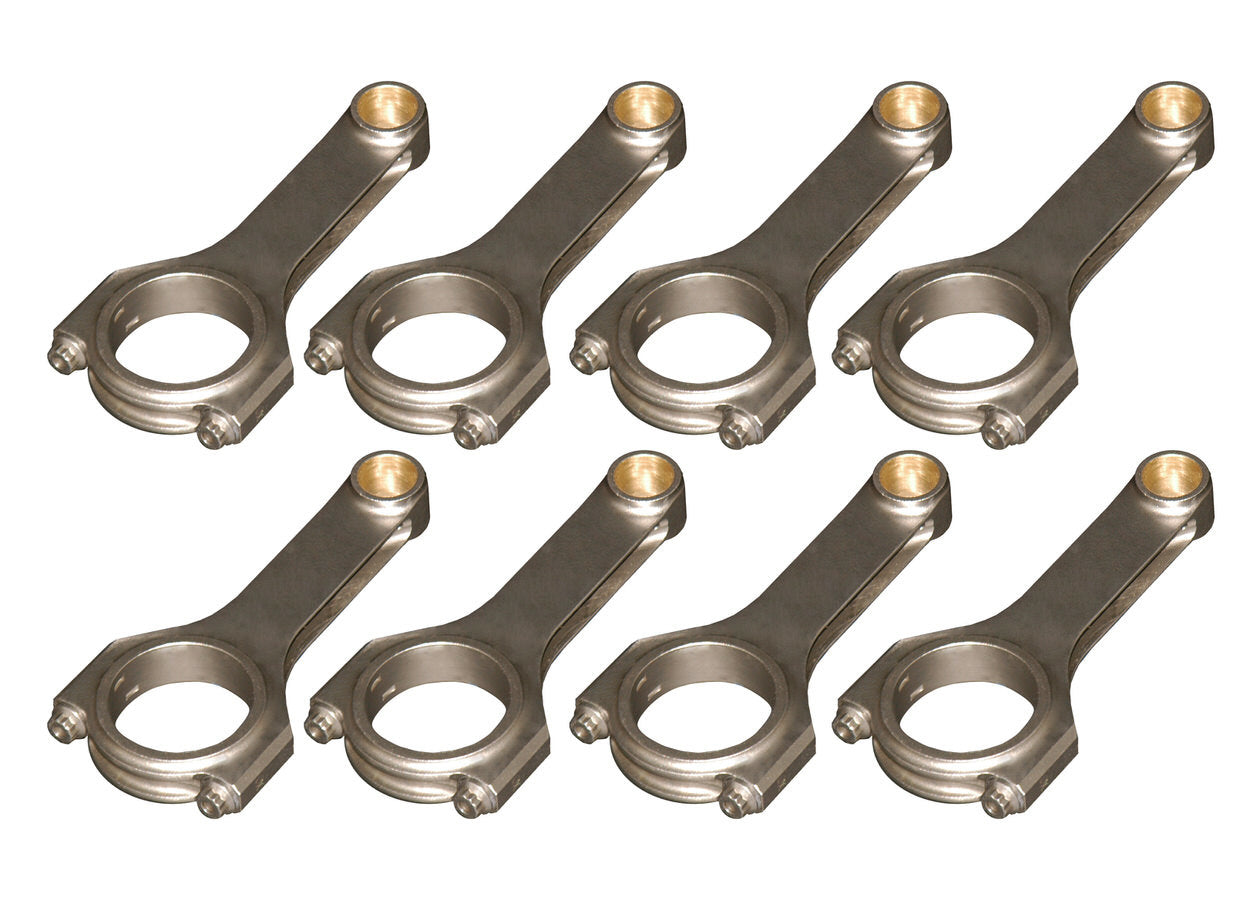 SBC 4340 Forged H-Beam Rods 5.565