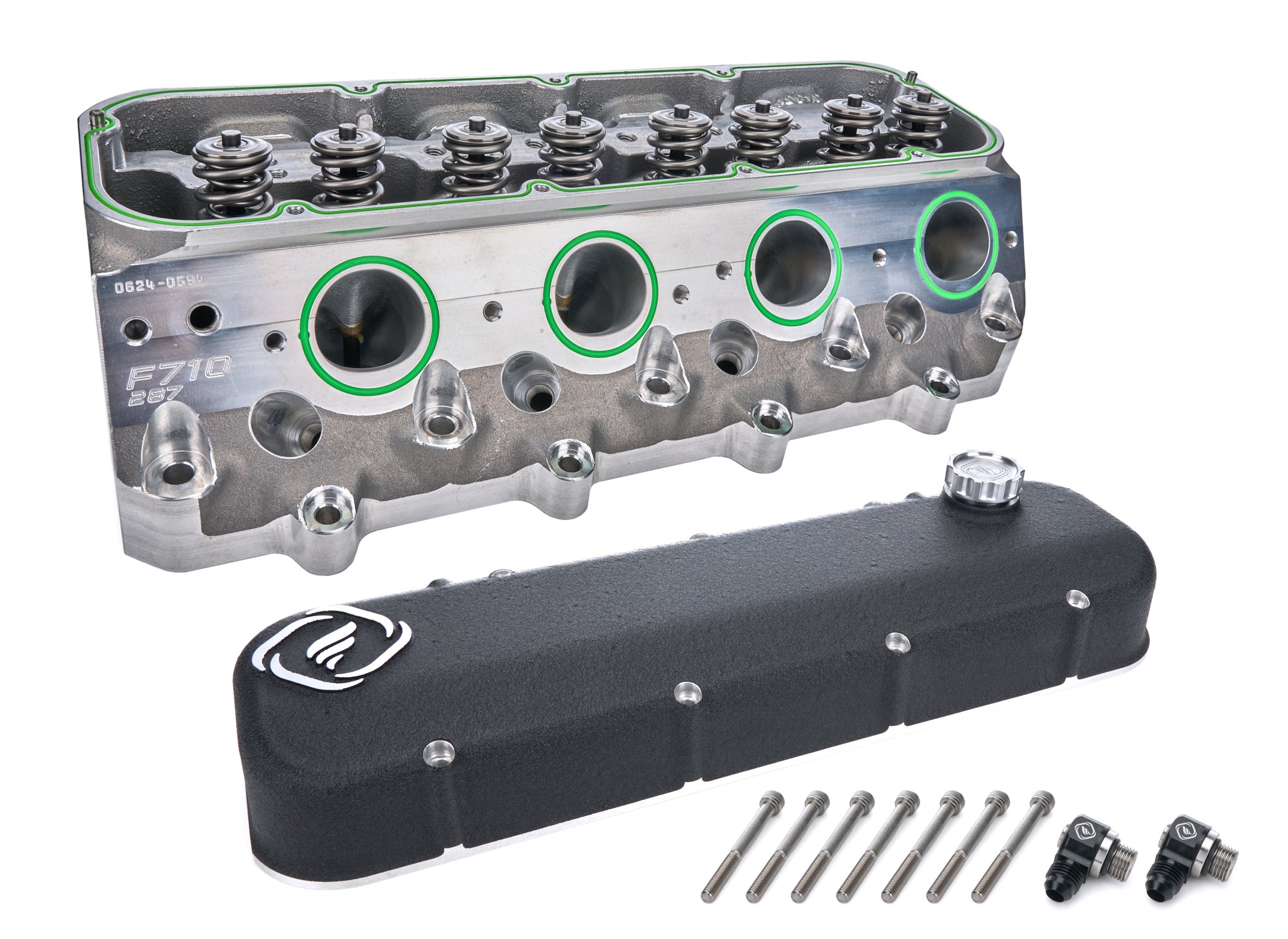 F710 LS7 Cylinder Head Square Port Assembled