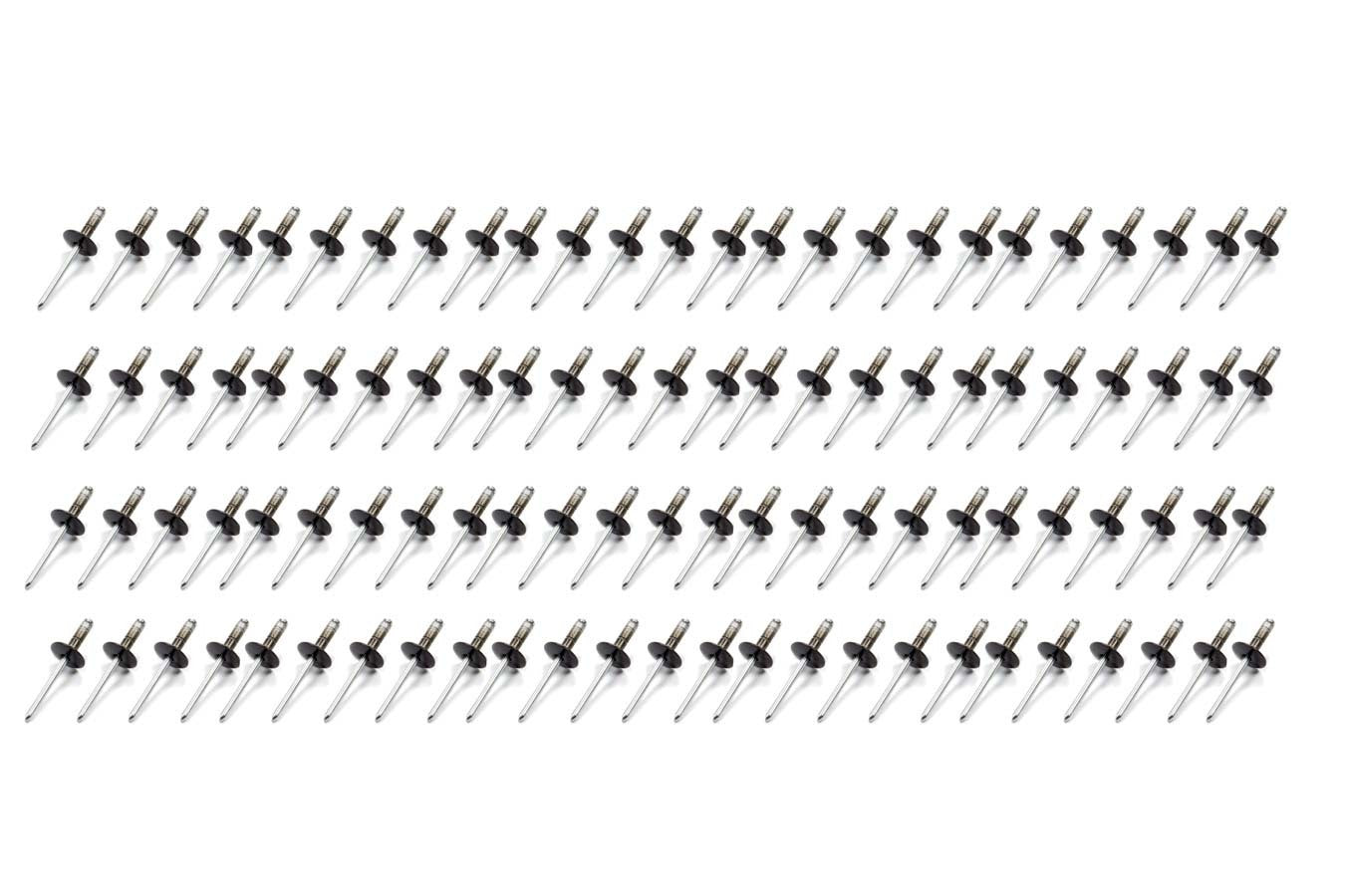 Lrg Hd Rivet Black Multi -grip 100pk