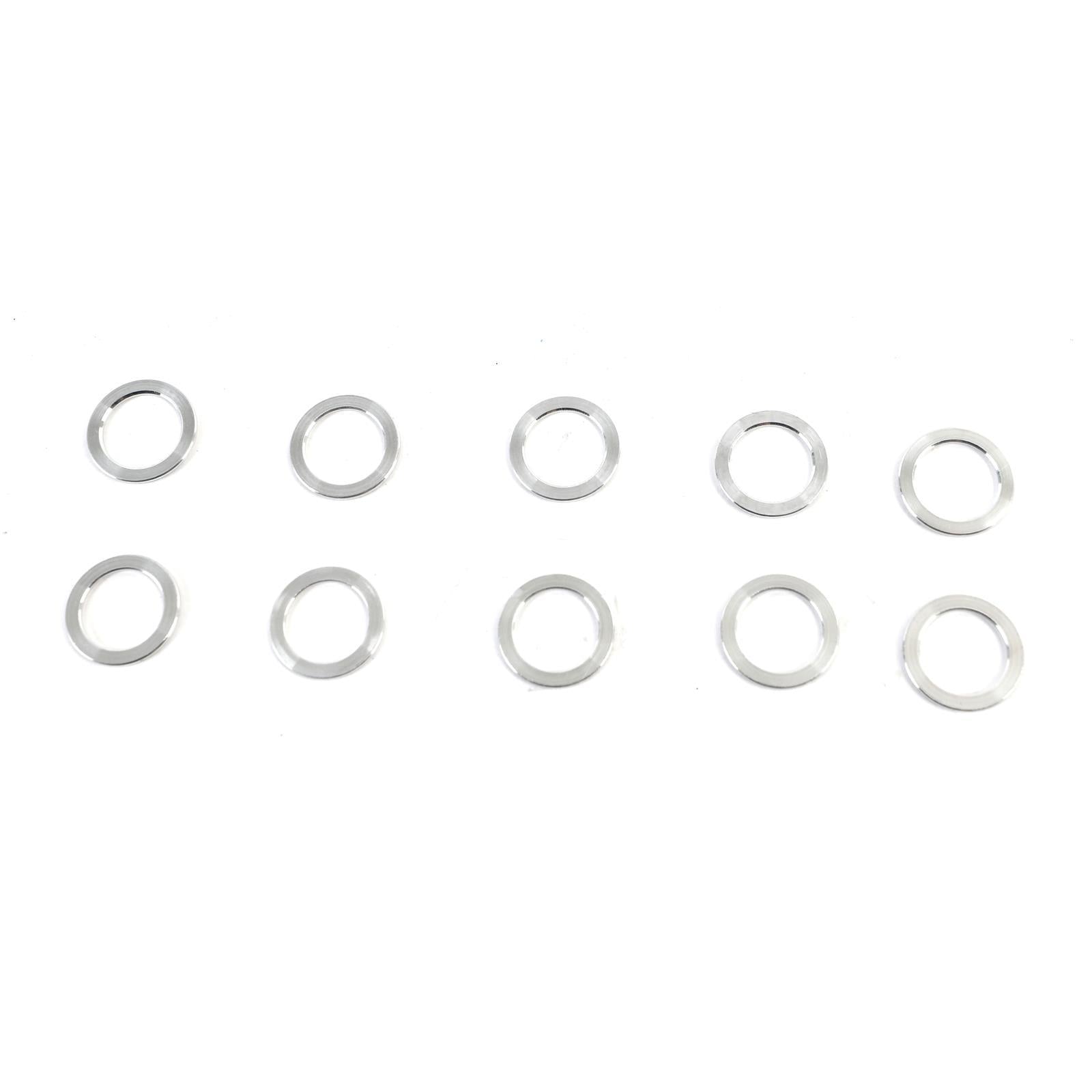 6an Alm. Crush Washers 10pk