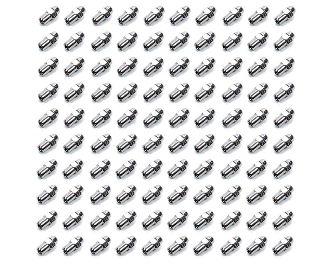 100 Lugnuts 1/2 Std Mag Closed End