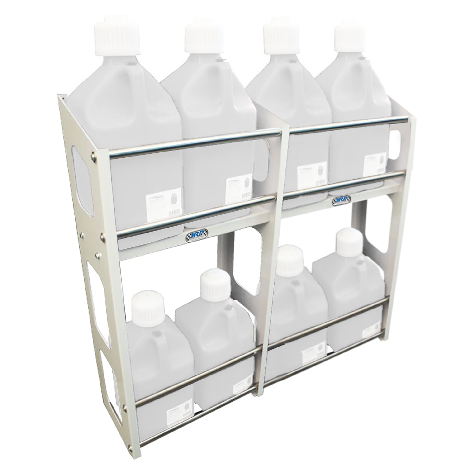 Jug Rack 8 Position White - Stacker Style