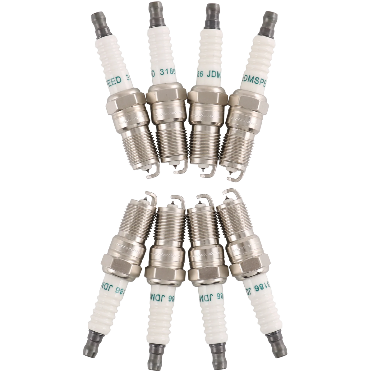 41-110 Iridium Spark Plugs & M8-48322 Spark Plug Wires for 5.3 6.0L 6.2L Chevy