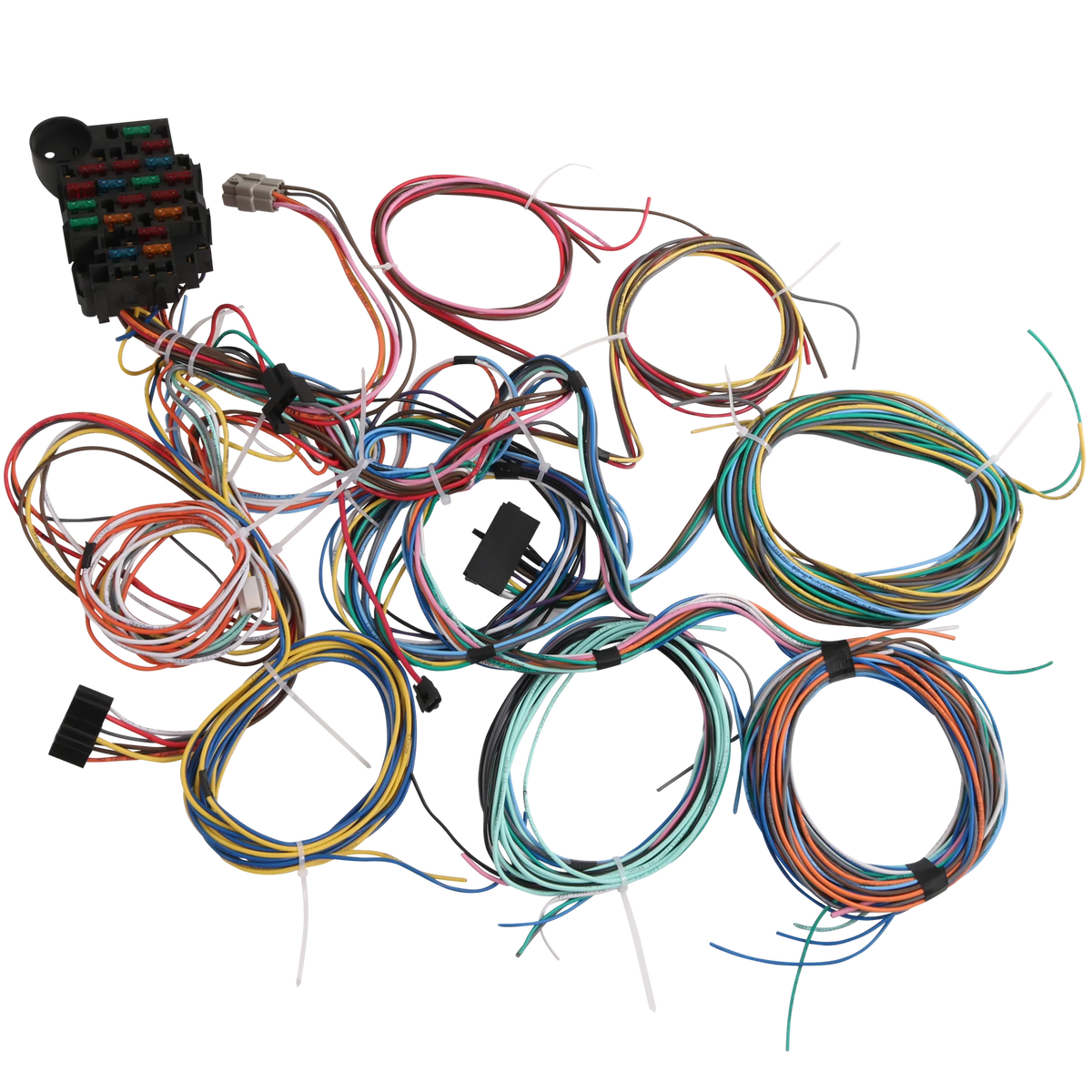 Wiring Harness 22 Circuit Universal Street Rod w/ Detailed Instructions