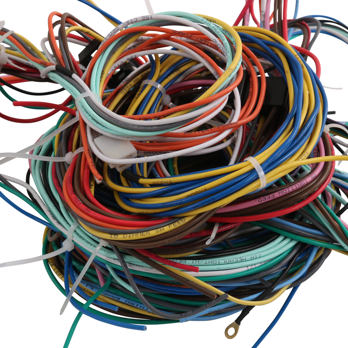 Wiring Harness 22 Circuit Universal Street Rod w/ Detailed Instructions