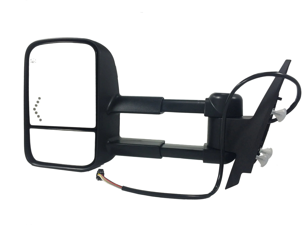 Power LED Signal Towing Mirrors Pair For 07-13 Chevy Silverado 1500/2500/2500HD