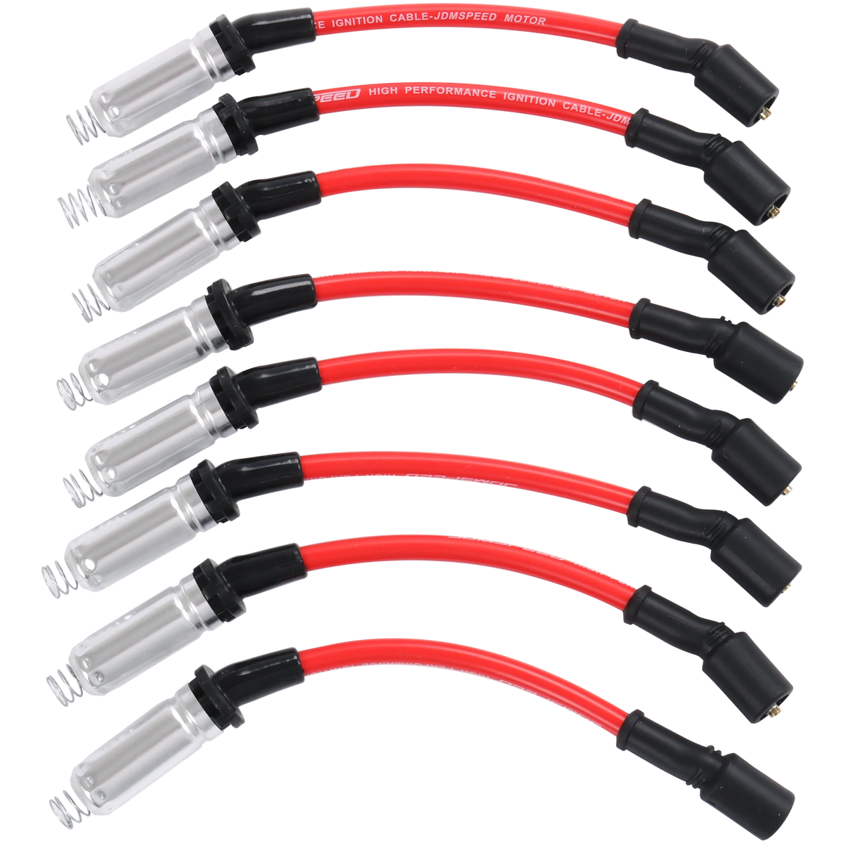 41-110 Iridium Spark Plugs & M8-48322 Spark Plug Wires for 5.3 6.0L 6.2L Chevy