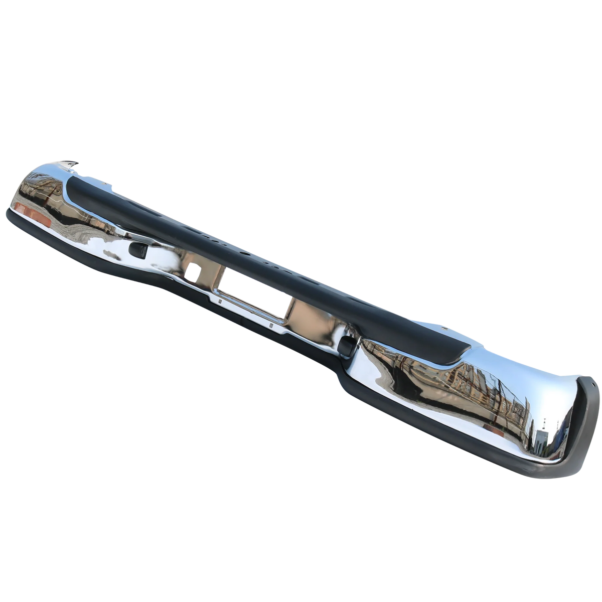 Rear Chrome Bumper w/Brackets Fit Chevy Silverado GMC Sierra 1500 1999-2006
