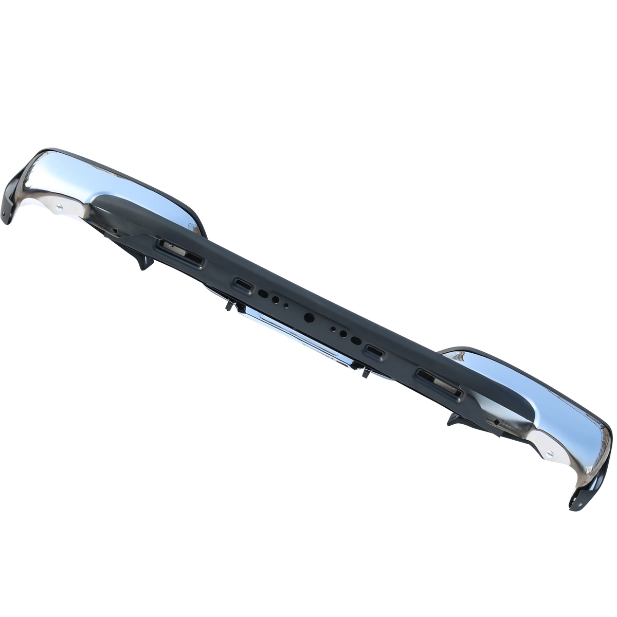 Rear Chrome Bumper w/Brackets Fit Chevy Silverado GMC Sierra 1500 1999-2006