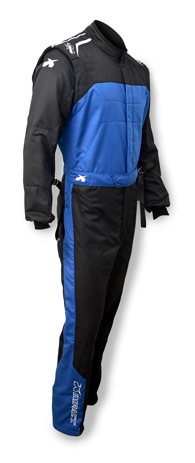 Suit Mini Racer 2.4 1pc Large Blk/Blu