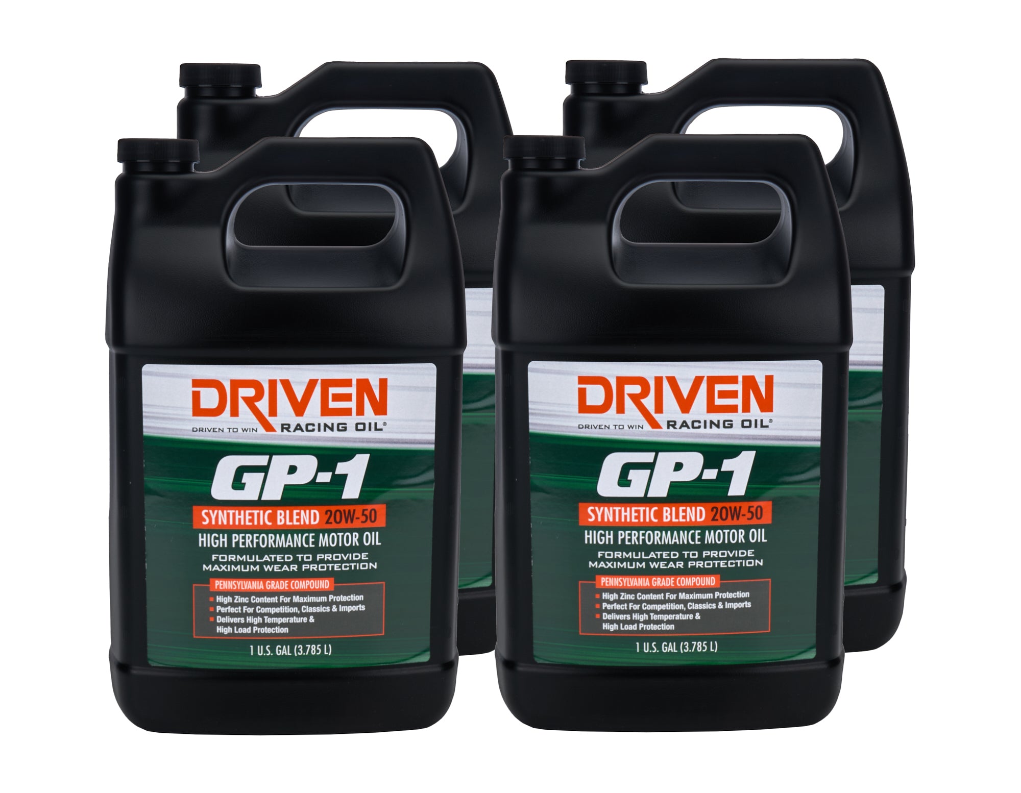 GP-1 20w50 SemiSynthetic Case 4 x 1 Gallon