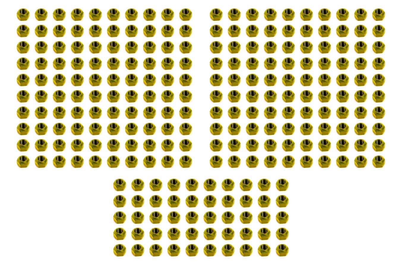 Lugnut 250Pk 5/8-18 Steel Single Coated