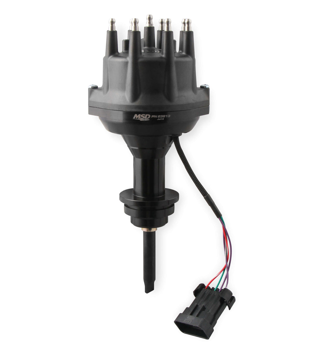 Dist. Black Dual Sync Chrysler 318-360 SB