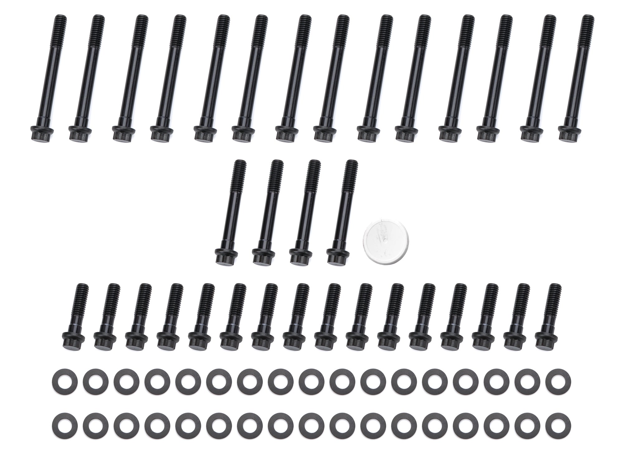 SBC 12pt Head Bolt Kit OEM Aluminum/Cast Iron