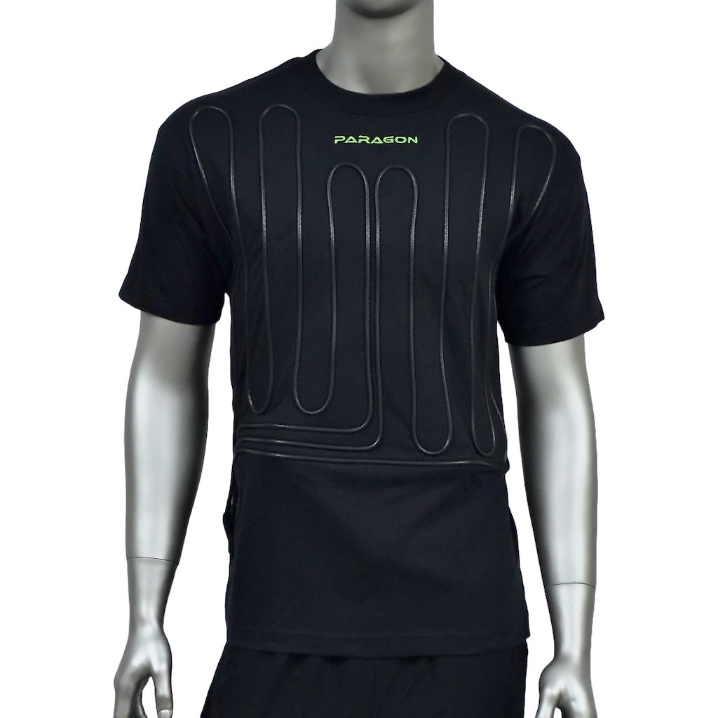 Shirt Cooling 3X- Large Black Right Exit