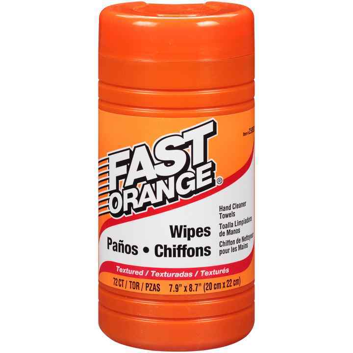 Fast Orange 72Ct Wipes Tub