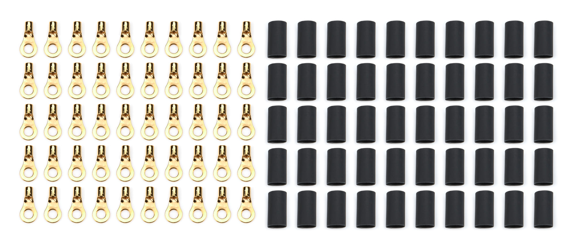 Ring Terminal #8 14-16 Ga w/Heat Shrink 50pk