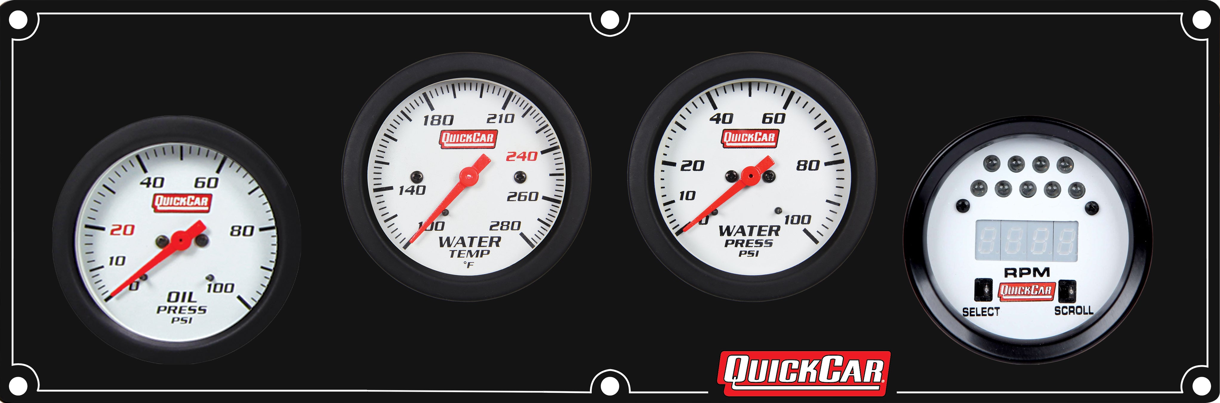 Extreme 3-1 Panel w/Tach OP/WT/WP Black