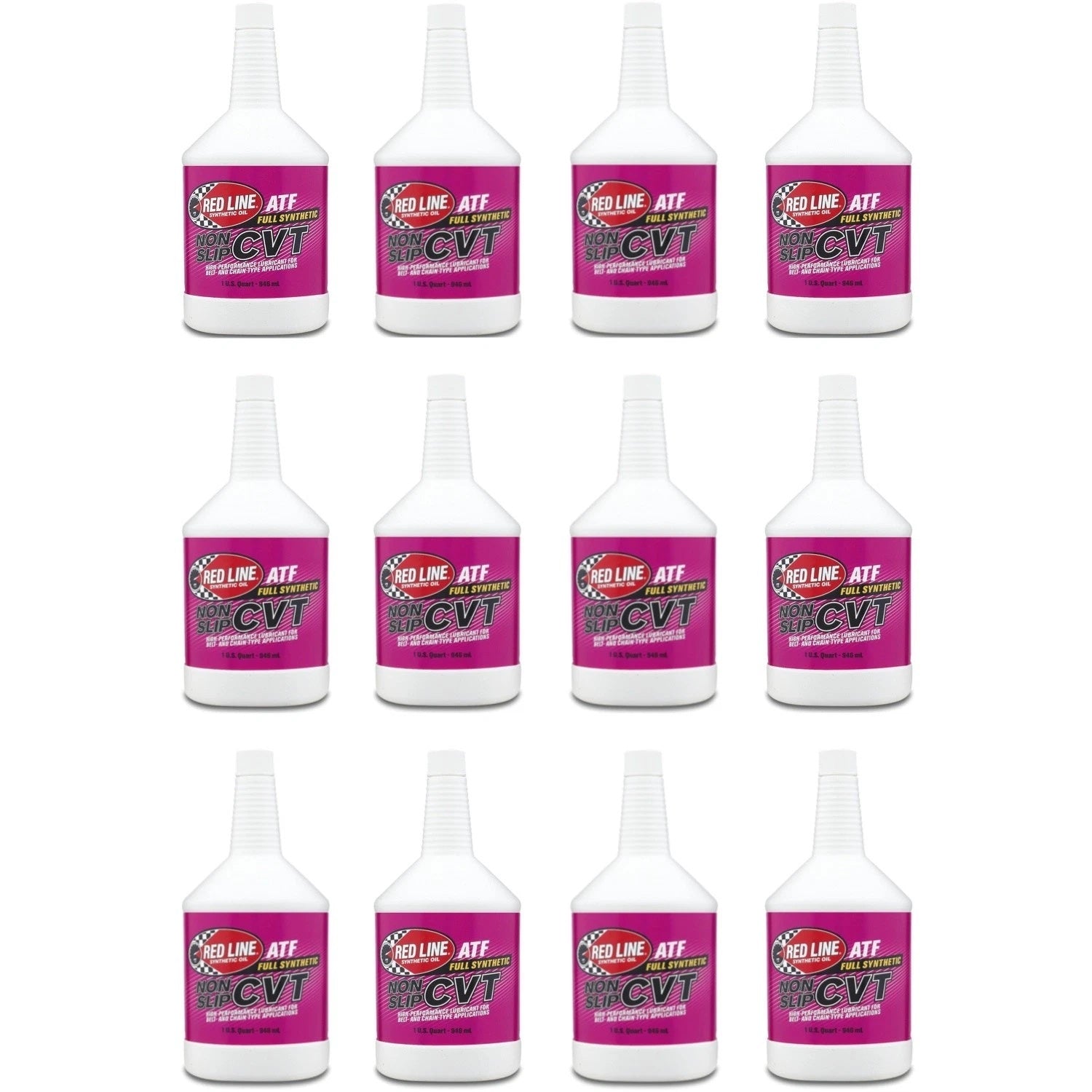 Non-Slip CVT Trans Fluid Case 12 x 1 Quart Bottle