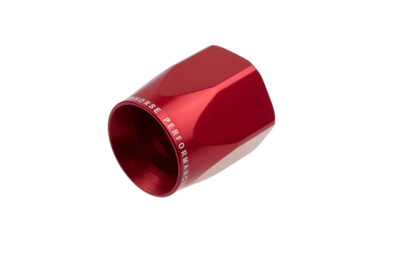 6AN Hose End Socket Red