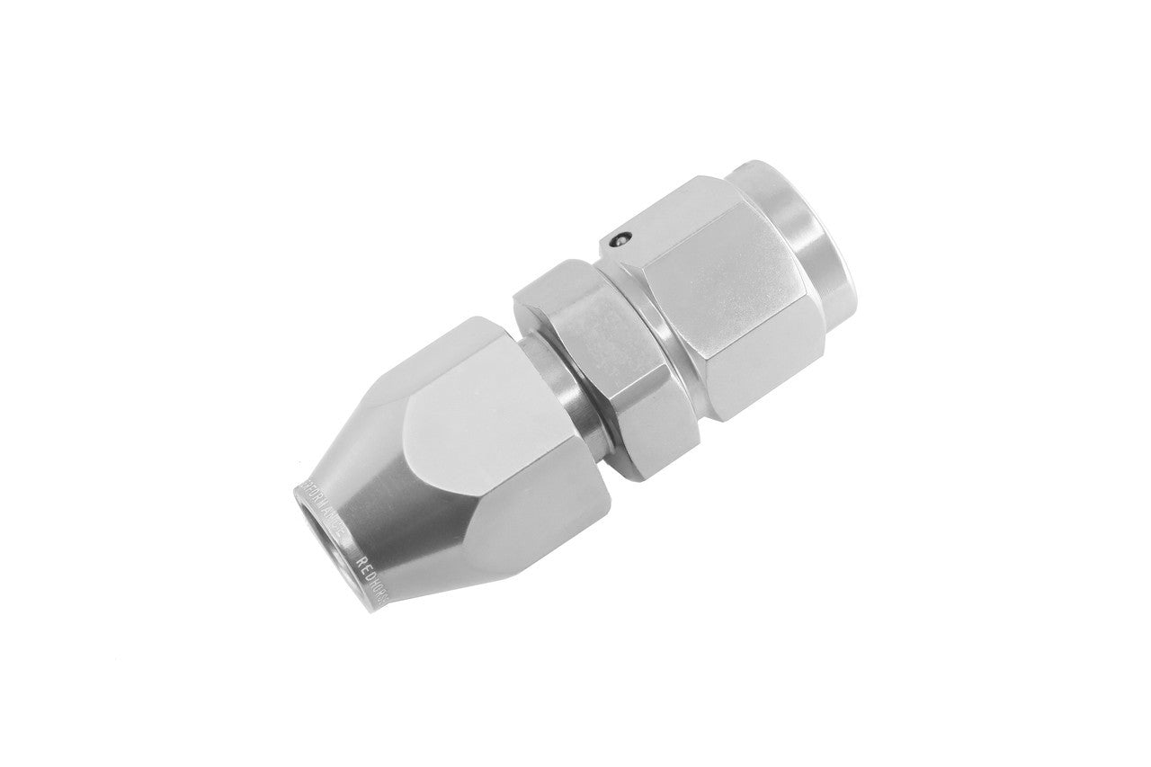 6AN Female to 3/8in Tube Adapter Clear