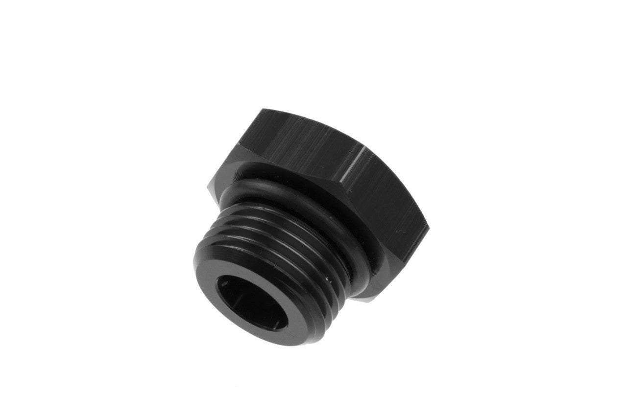 3AN Straight Thread O-Ring Port Plug Black