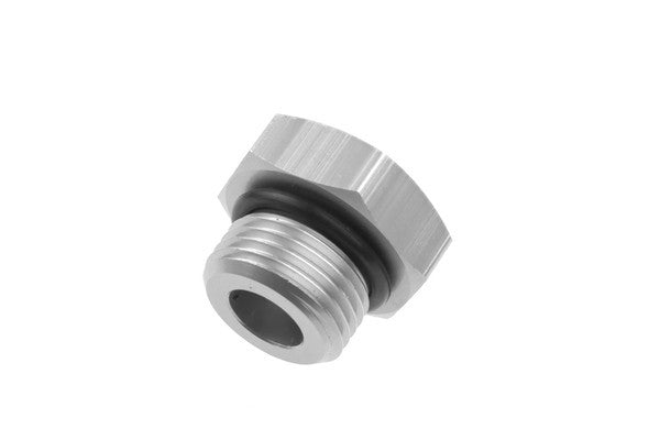 6AN Straight Thread O-Ring Port Plug Clear