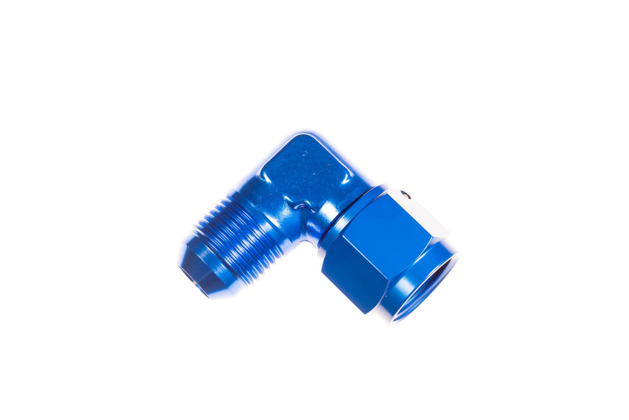 6AN Female to 6AN Male 90-Deg Fitting