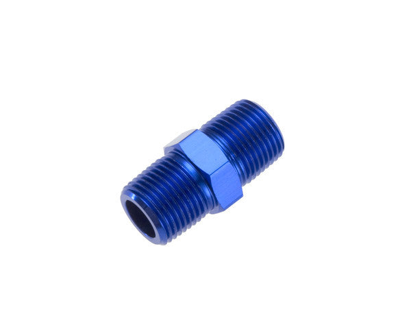 3/8in NPT Male Pipe Union Blue