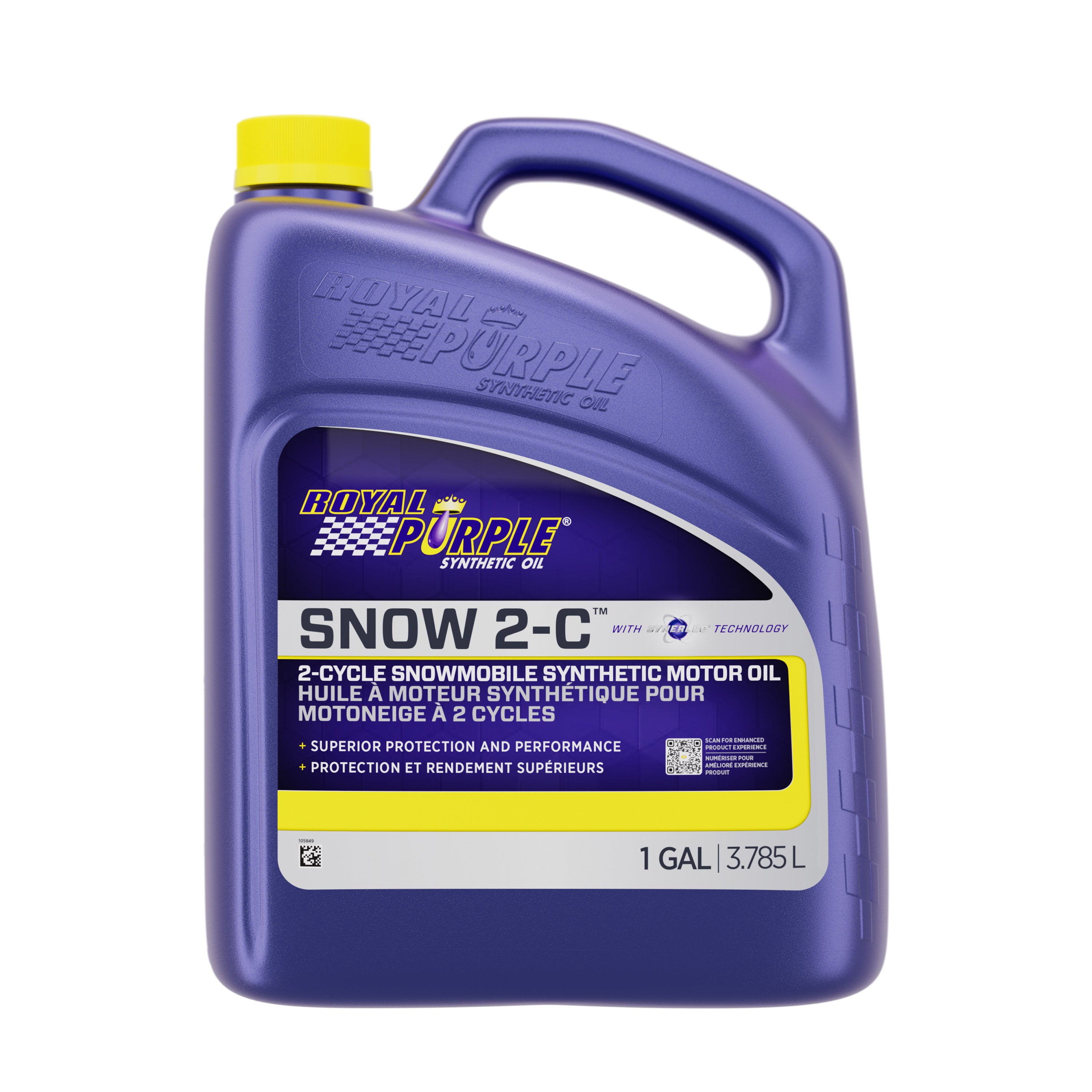 Snowmobile 2 Cycle Oil Case 3x1 Gallon