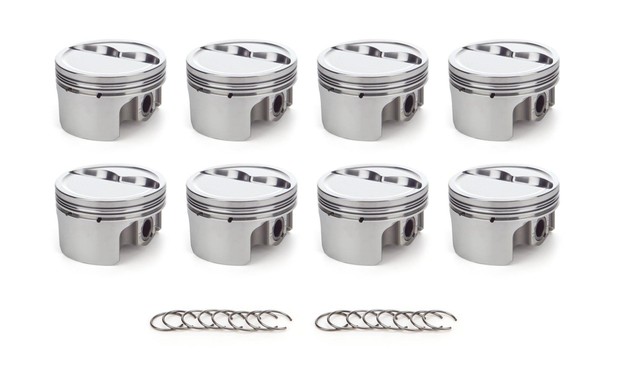 SBC Dished Piston Set 4.040 Bore -12.3cc