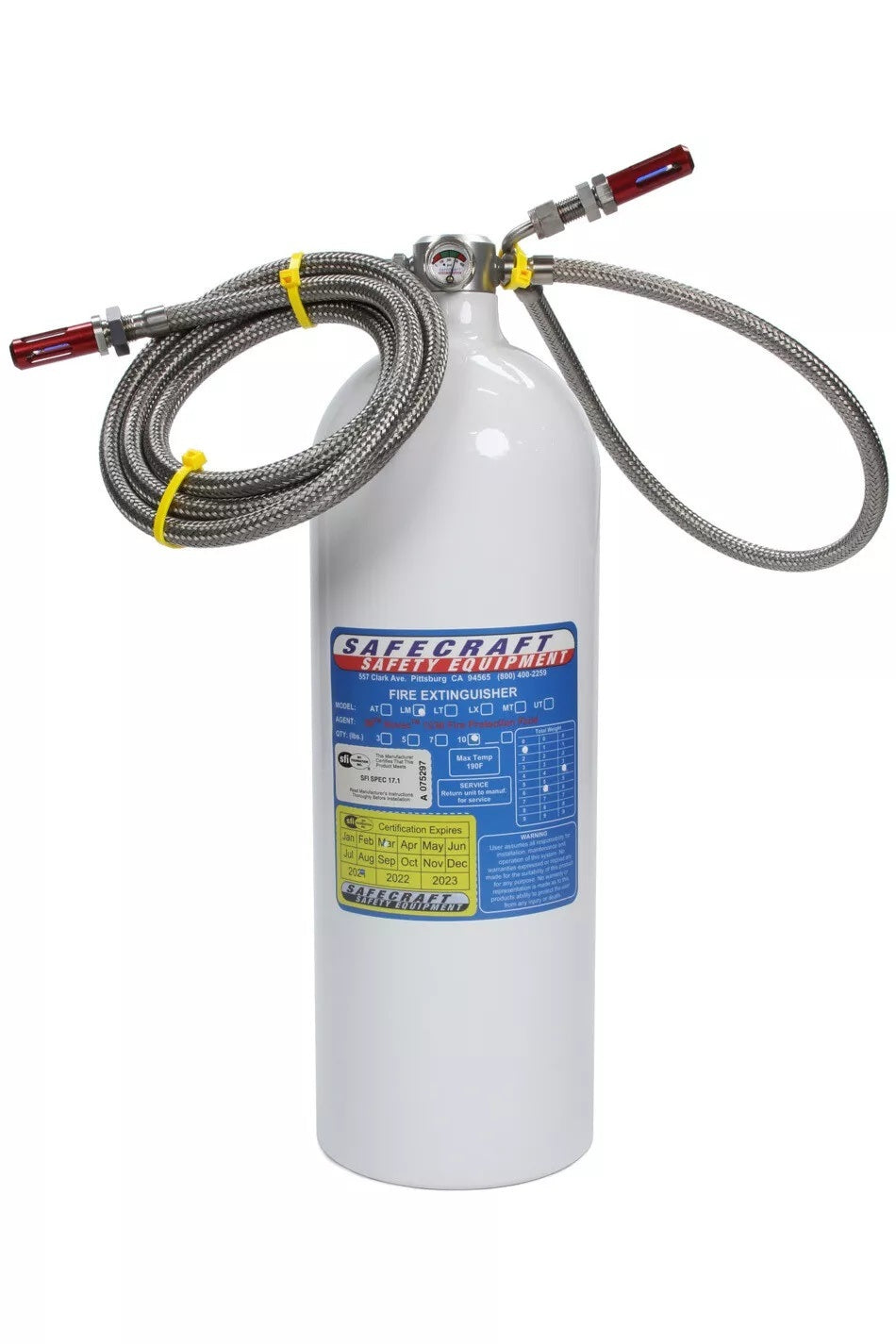 Fire System 10lb Fluoro FS Automatic Onlys