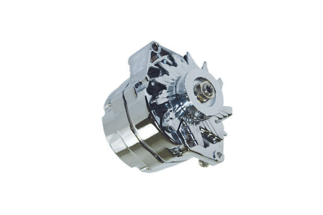 Alternator 1962-85 Ford 110 Amp 1 Wire Chrome