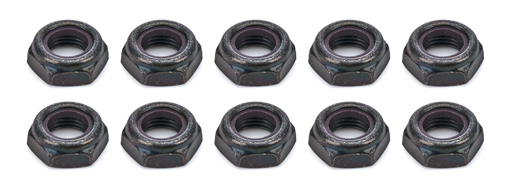 Half Nut 1/2-20 Thread Black 10 Pack