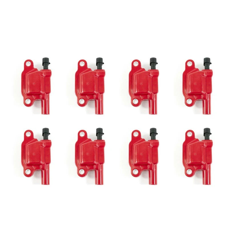 LS High Output Ign Coils Red 05-18 LS Set of 8