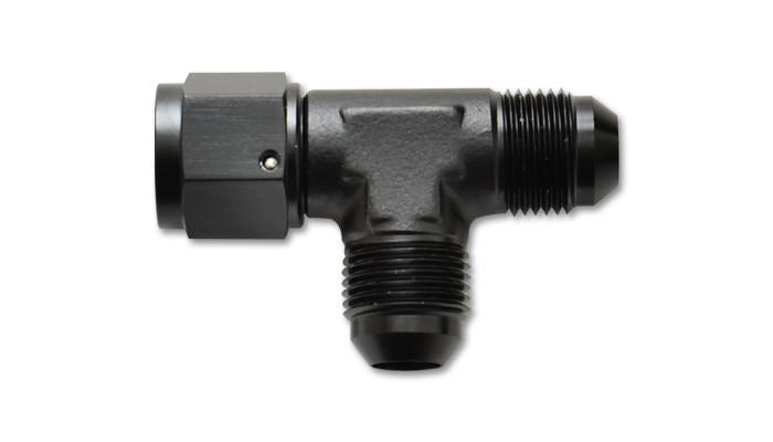 Tee Fitting -3  with Female -3AN Swivel