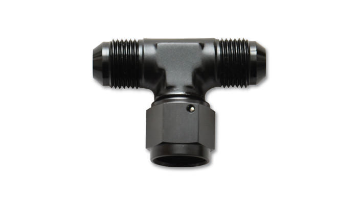 Tee Fitting -10AN with Female -10AN Swivel
