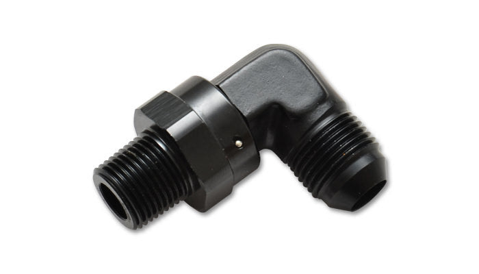 Male-8AN to Male 1/2in NPT 90 Degree Fitting