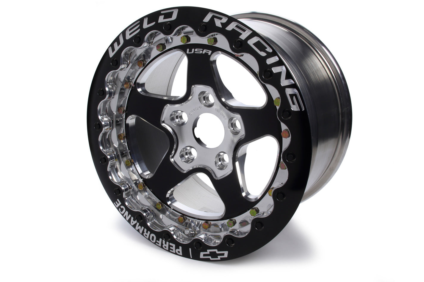 16x10 Aluma Star Single Beadloc 5x120mm BC 7 BS.