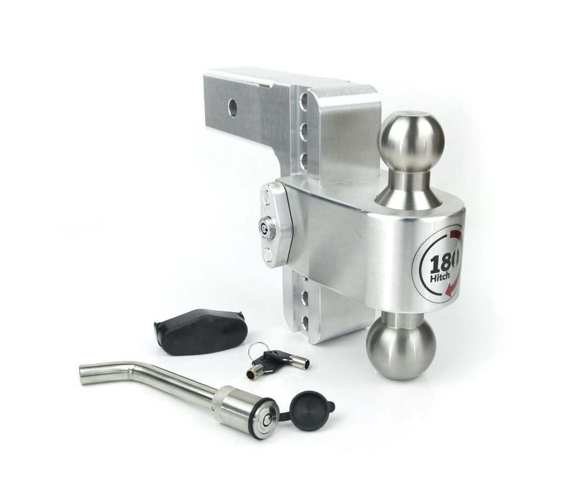 Turnover Ball  6in Drop Hitch w/ 2in Shank