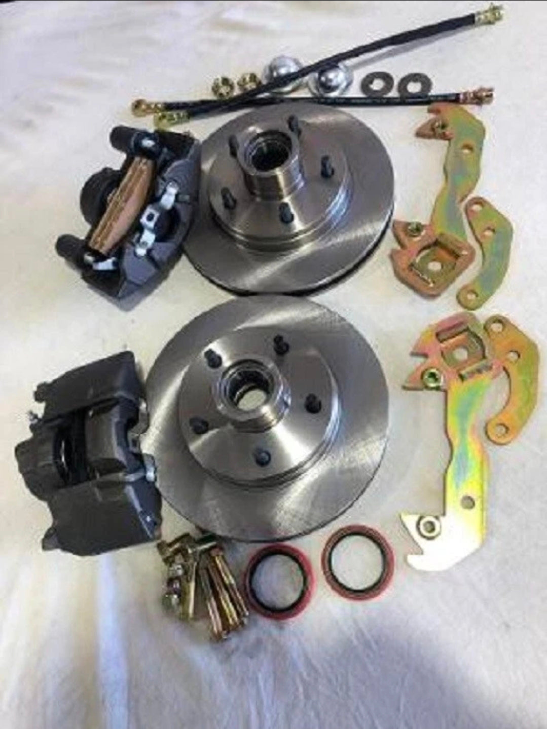 1965 1966 CHEVY IMPALA DISC BRAKE FITS  14" DRUM BRAKE + 13" WHEELS ZERO OFFSET