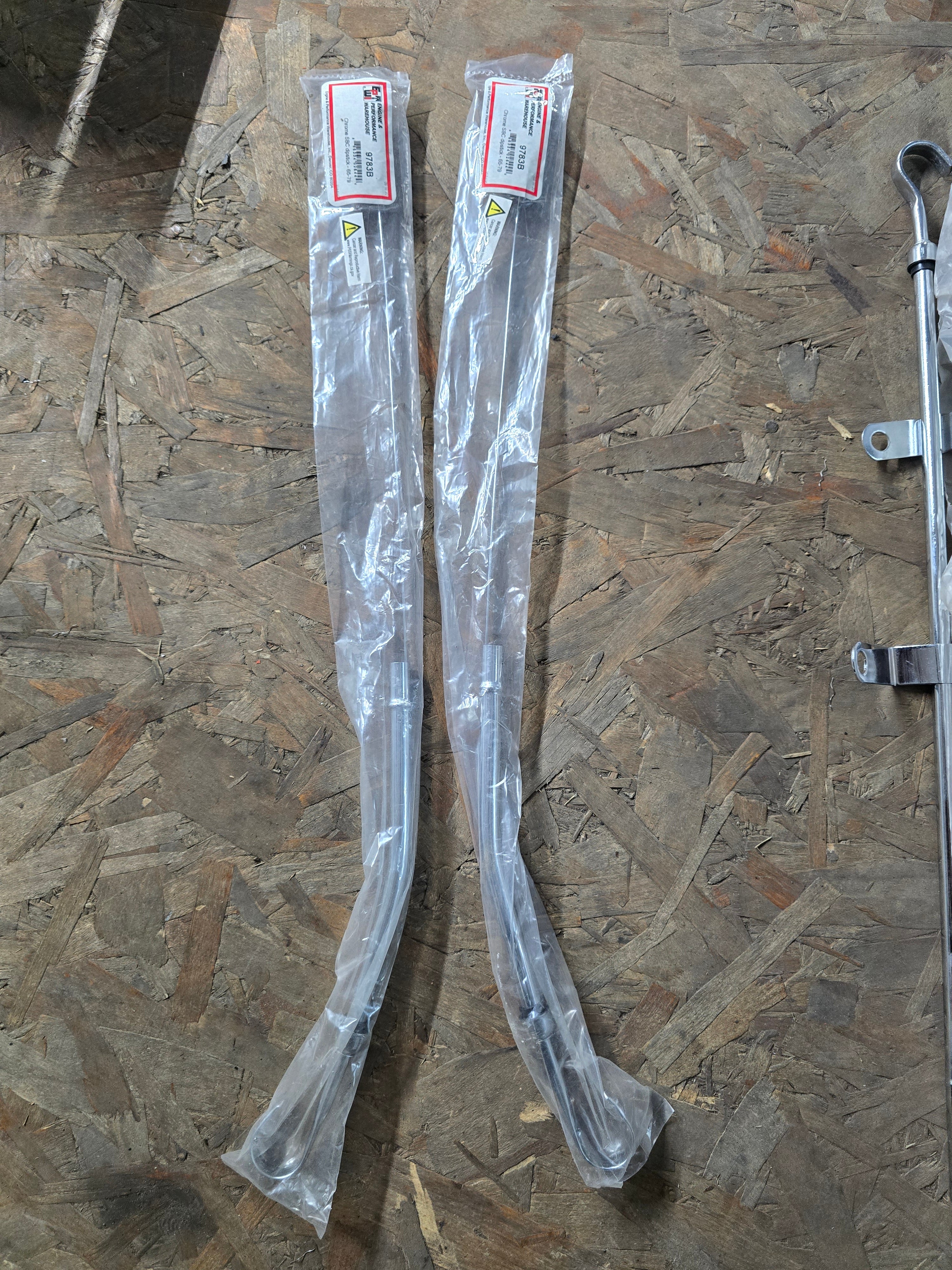 Chrome sbc dipstick 1965 - 1979