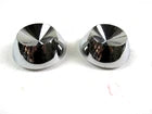 1963 Chevy Impala Bumper Guard Bullets Billet Chrome W91162