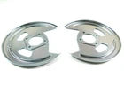 10 12 Bolt Chevelle GM F Body Rear Brake Aluminum Dust Shield Pair C20556