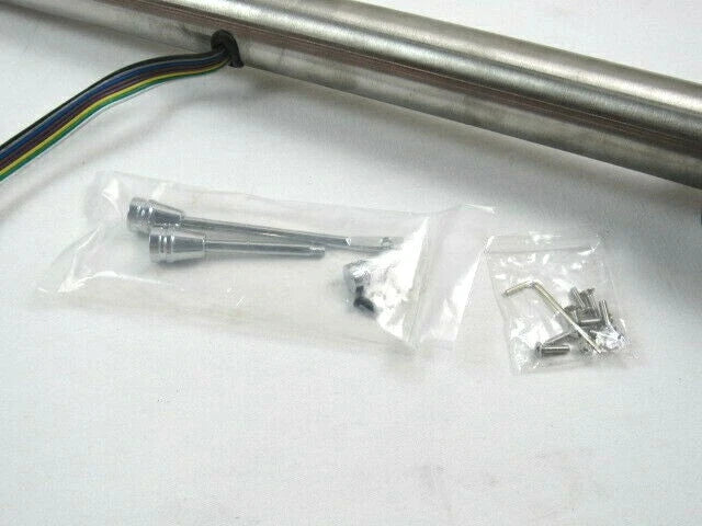 1957 Chevy Bel Air 150 210 Steering Column Manual Trans Natural Finish S81044