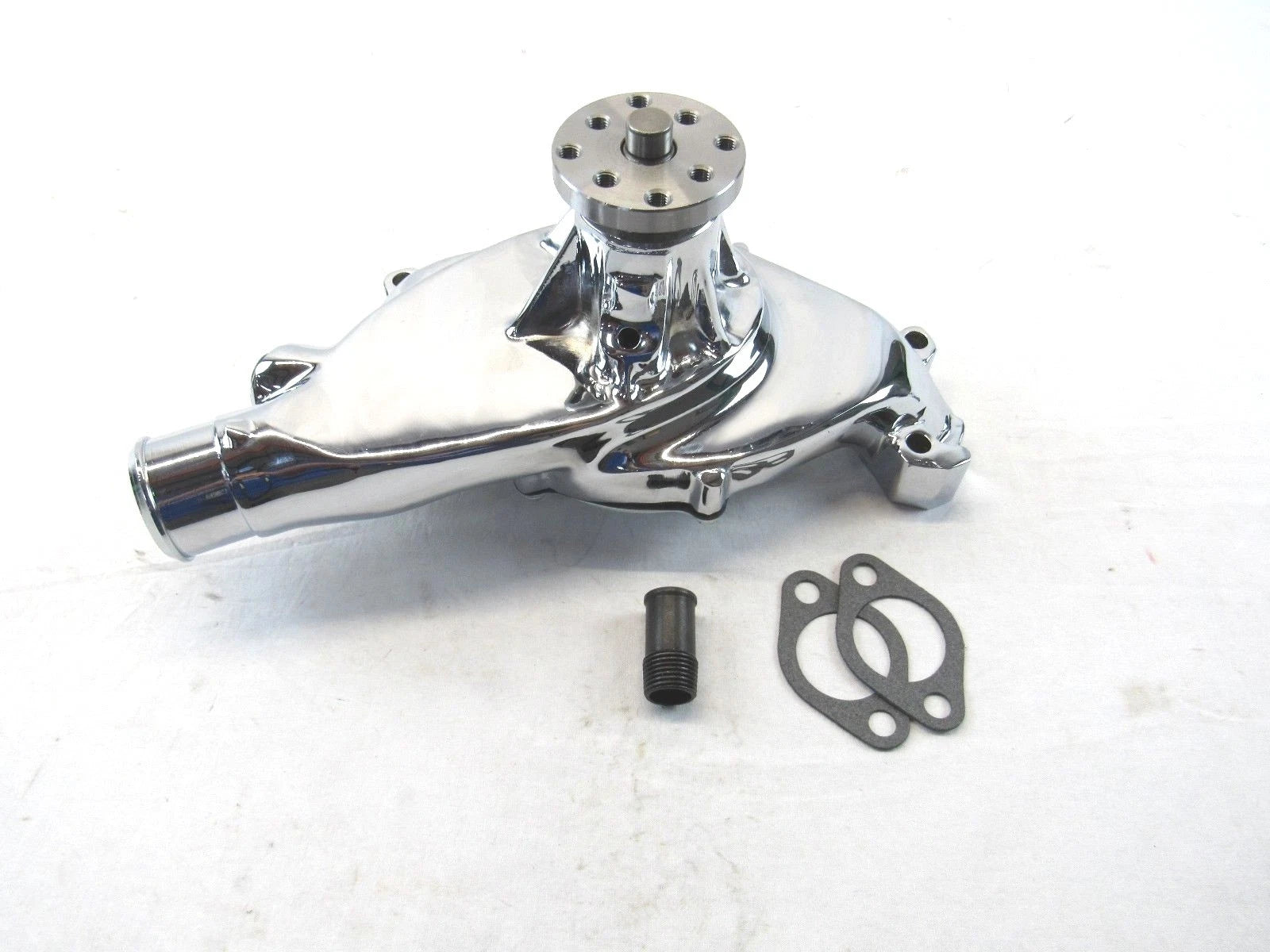 Big Block Chevy 396-454-502 Aluminum Short Water Pump Chrome K71021C