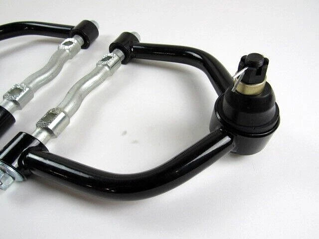 Mustang II 2/Pinto IFS Front Narrow Tubular Upper Control Arm Pair Black C21006