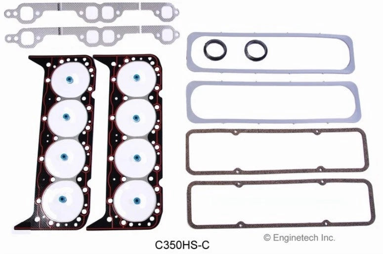 Cylinder Head Gasket Set w Bolts for 1986-1993 Chevrolet 350 5.7L TBI