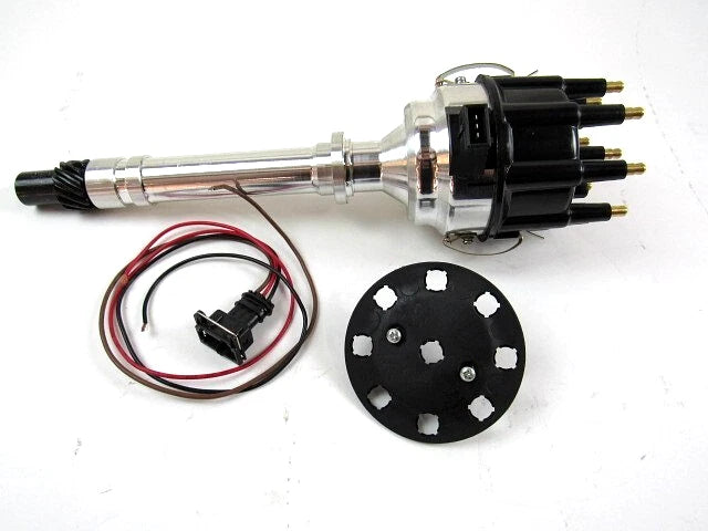 Chevy 350 & 454 pro Billet Ready to Run Distributor Black D33181BK