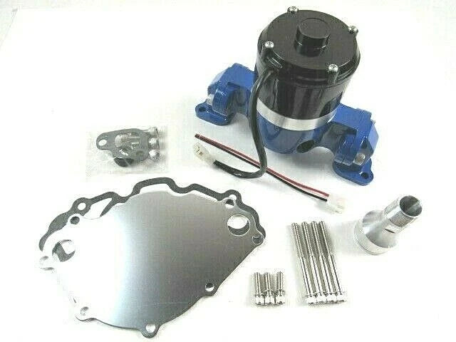 SBF Ford 289 302 351 High Volume 35+GPM Electric Water Pump Blue K71312BU